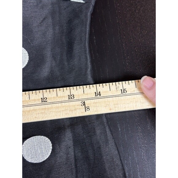 Coast Bloomingdales Mollina Spot Shift Dress Black White Polka Dots 4 Linen Silk - Picture 9 of 16